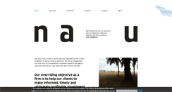 Desktop Screenshot of nau-securities.com